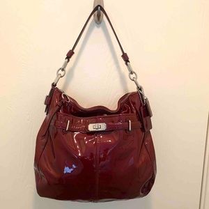 Coach Chelsea Patent Leather Ashlyn Hobo #F17861